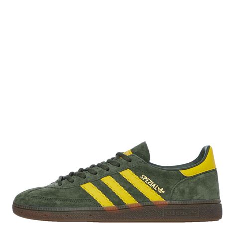 green yellow adidas spezial